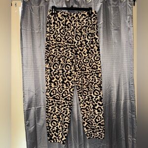 Leopard Print Joggers